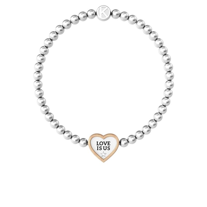 Kidult - Bracciale In Acciaio 316L E Pvd - Elegante E Resistente