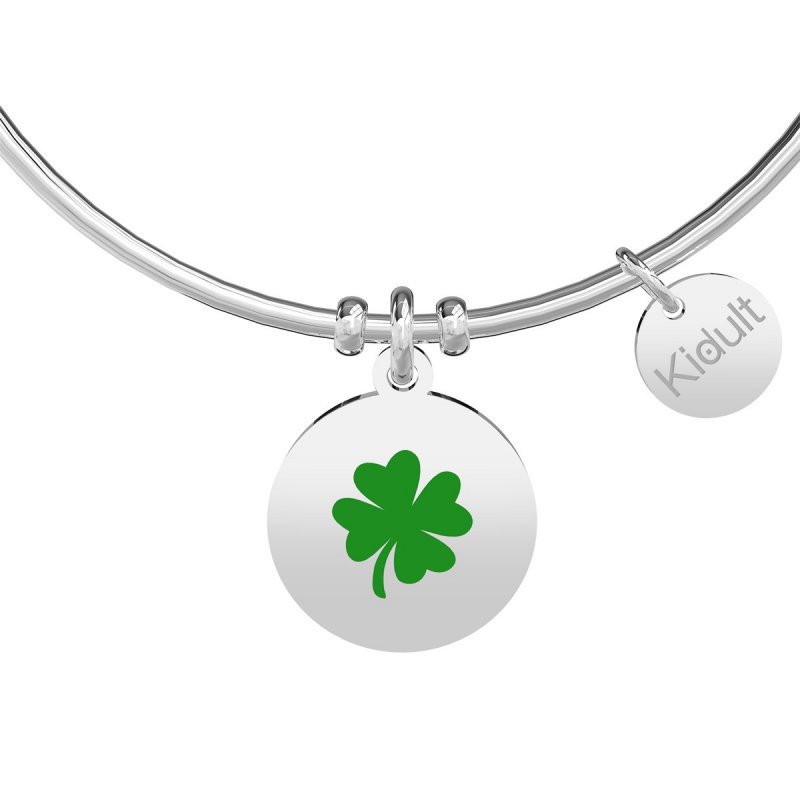Kidult - Bracciale In Acciaio 316L - Smalto - Cristalli