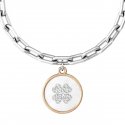 Kidult - Bracciale In Acciaio 316L - Pvd Ros - Cristalli
