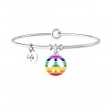 Kidult - Bracciale Bangle - Acciaio 316L - Cristallo