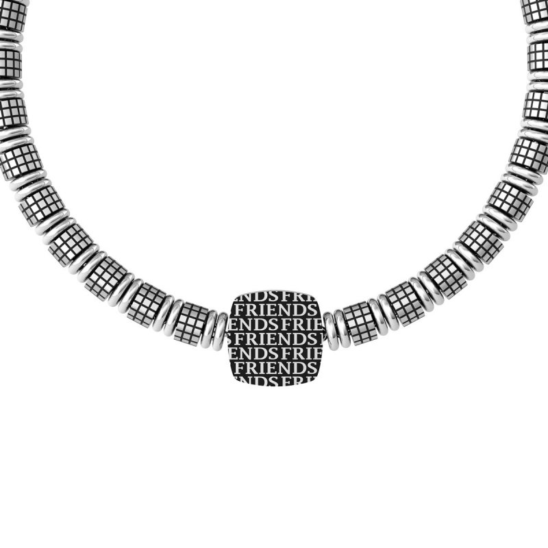 Kidult - Bracciale In Acciaio 316L - Lucido E Satinato