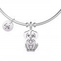 Kidult - Bracciale In Acciaio 316L - Smalto - Cristalli