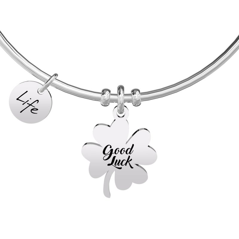 Kidult - Bracciale In Acciaio 316L - Cristalli