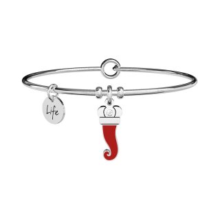 Kidult - Bracciale In Acciaio 316L - Smalto - Cristalli