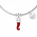 Kidult - Bracciale In Acciaio 316L - Smalto - Cristalli