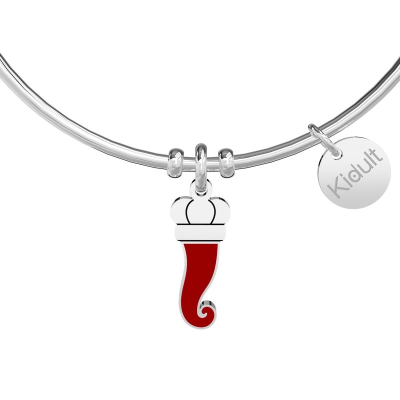 Kidult - Bracciale In Acciaio 316L - Smalto - Cristalli