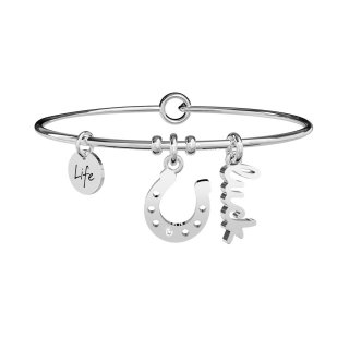 Kidult - Bracciale In Acciaio 316L - Cristalli