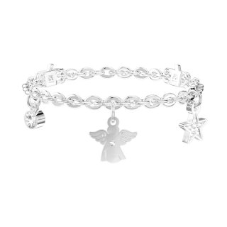 Kidult - Bracciale In Acciaio 316L - Cristalli