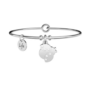 Kidult - Bracciale In Acciaio 316L - Cristalli