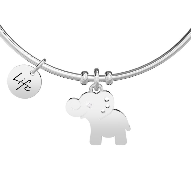 Kidult - Bracciale In Acciaio 316L - Cristalli