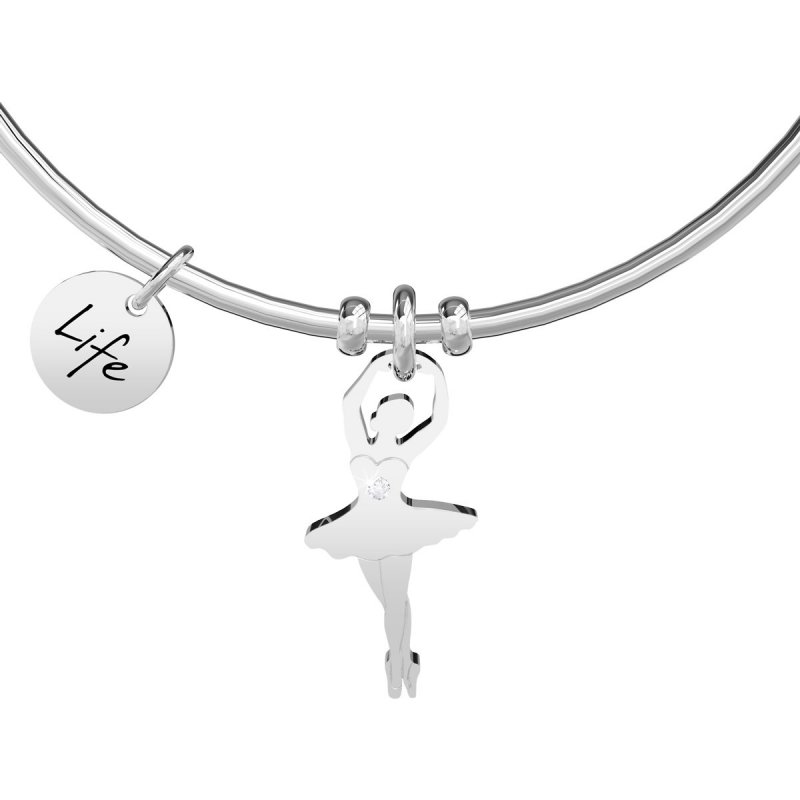 Kidult - Bracciale Bangle - Acciaio 316L - Cristalli