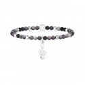 Kidult - Bracciale In Acciaio 316L - Agata - Cristalli