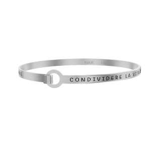 Kidult - Bracciale Bangle - Acciaio 316L - Satinato