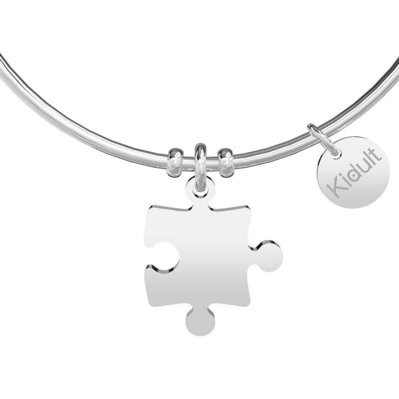 Kidult - Bracciale In Acciaio 316L - Cristalli