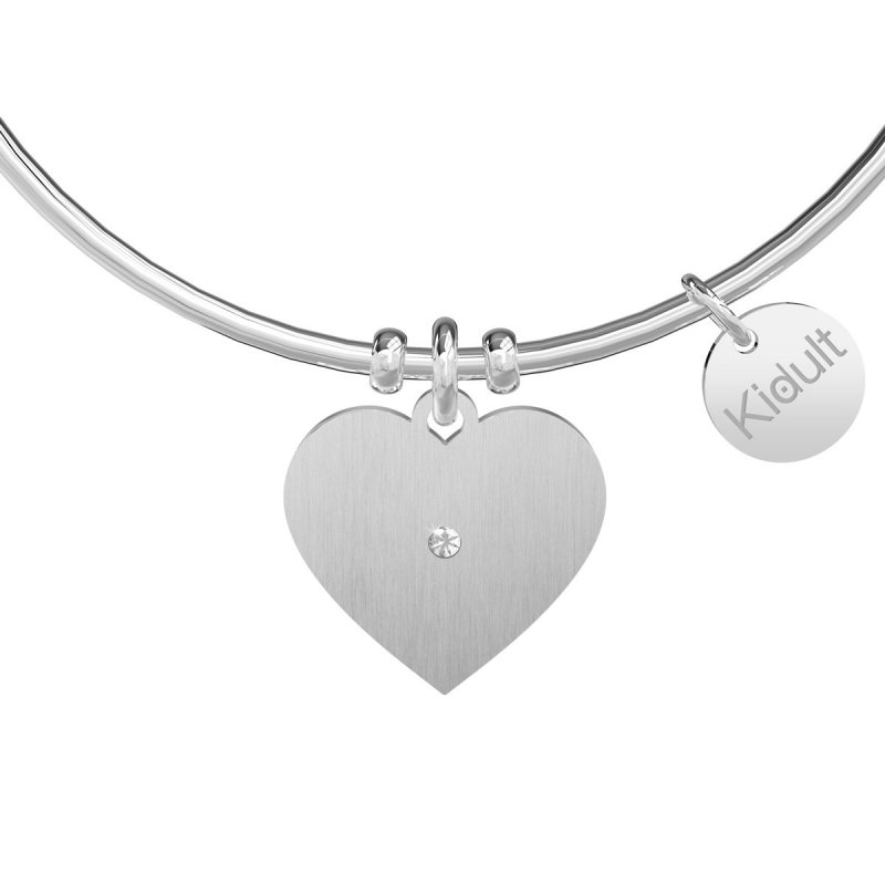 Kidult - Bracciale In Acciaio 316L - Cristalli