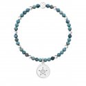 Kidult - Bracciale In Acciaio 316L - Agata - Cristalli