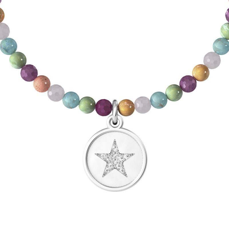 Kidult - Bracciale Pietre Multicolor - Acciaio 316L - Cristallo