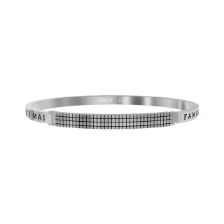 Kidult - Bangle In Acciaio 316L - Ovale Satinato