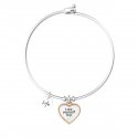 Kidult - Bracciale In Acciaio 316L - Pvd Rosé - Cristallo