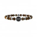 Kidult - Bracciale Occhio Di Tigre - Acciaio 316L - Super Papà