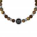Kidult - Bracciale Occhio Di Tigre - Acciaio 316L - Super Papà