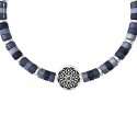 Kidult - Bracciale Sodalite - Acciaio 316L - Mandala