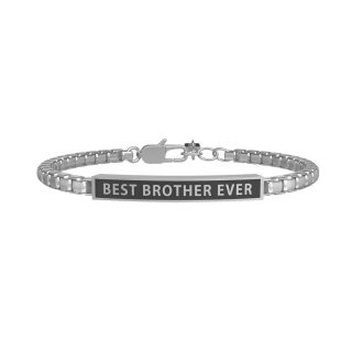 Kidult - Bracciale In Acciaio 316L - Satinato - Pvd Nero