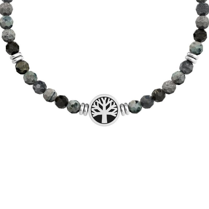 Kidult - Bracciale In Acciaio 316L - Pvd Nero - Agata