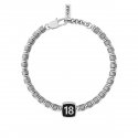 Kidult - Bracciale In Acciaio 316L - Lucido E Satinato