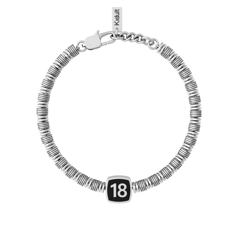 Kidult - Bracciale In Acciaio 316L - Lucido E Satinato