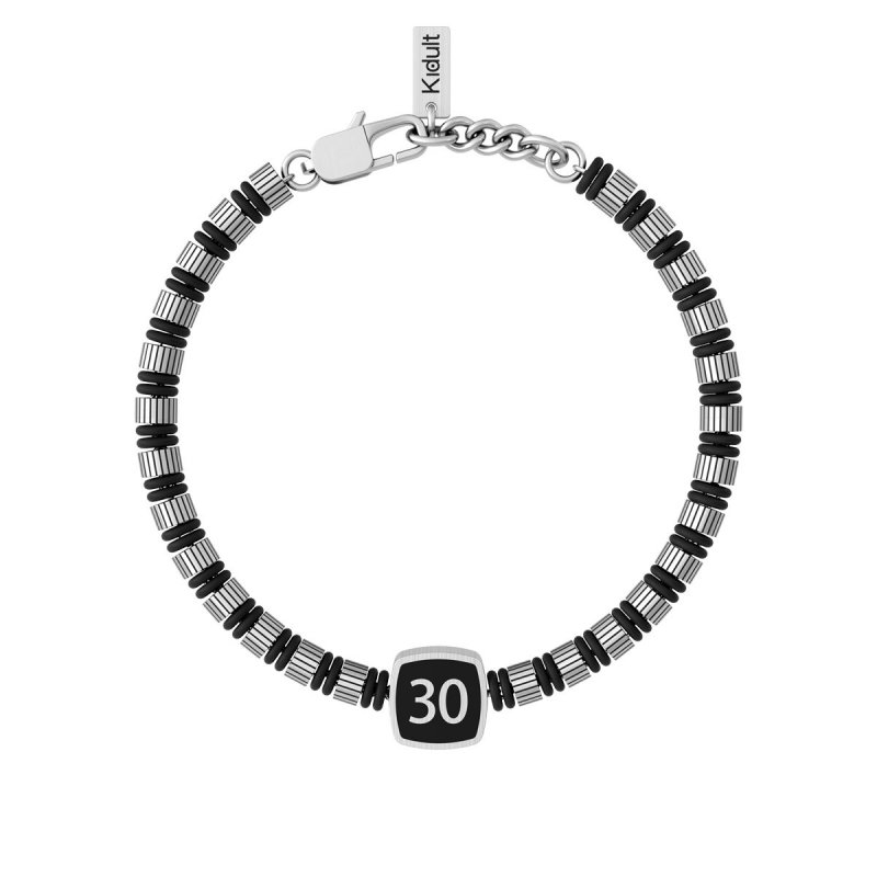 Kidult - Bracciale In Acciaio 316L - Lucido - Satinato
