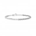 Kidult - Bracciale In Acciaio 316L - Agata - Zirconi