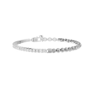 Kidult - Bracciale In Acciaio 316L - Agata - Zirconi