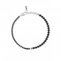 Kidult - Bracciale In Acciaio 316L - Agata - Zirconi