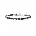 Kidult - Bracciale In Acciaio 316L - Pietre