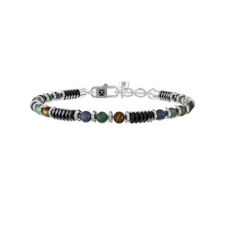 Kidult - Bracciale In Acciaio 316L - Pietre