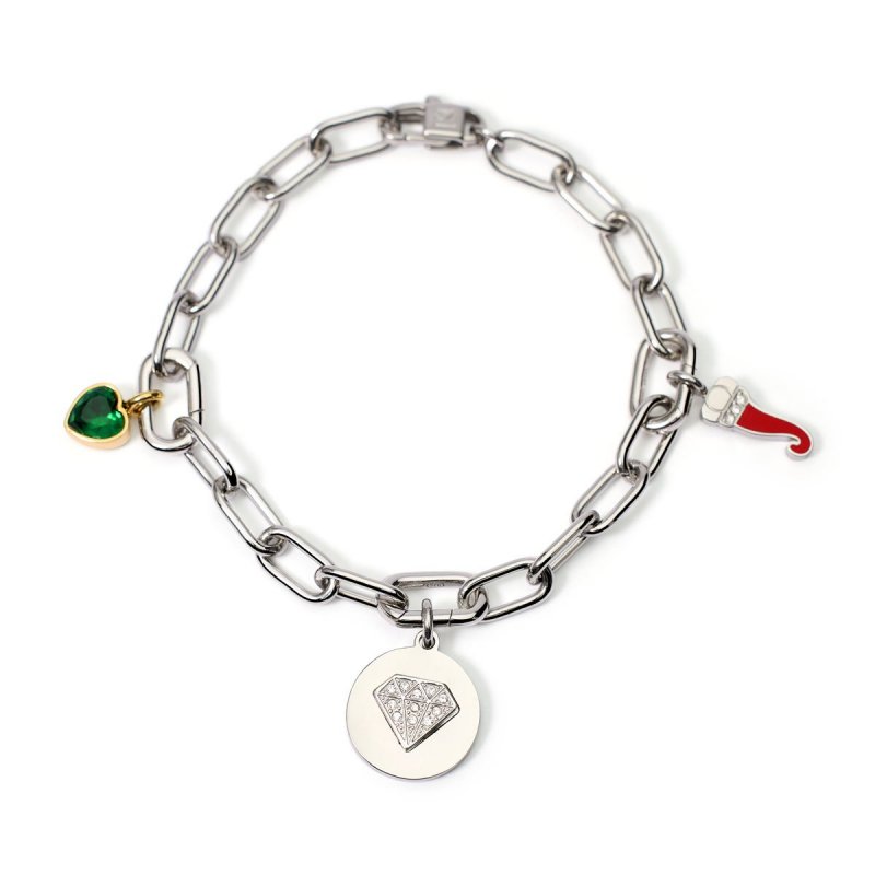 Kidult - Bracciale In Acciaio 316L - Lunghezza 18.5 Cm