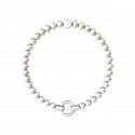 Kidult - Bracciale In Acciaio 316L - Perle Conchiglia