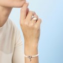 Kidult - Bracciale In Acciaio 316L - Perle Conchiglia