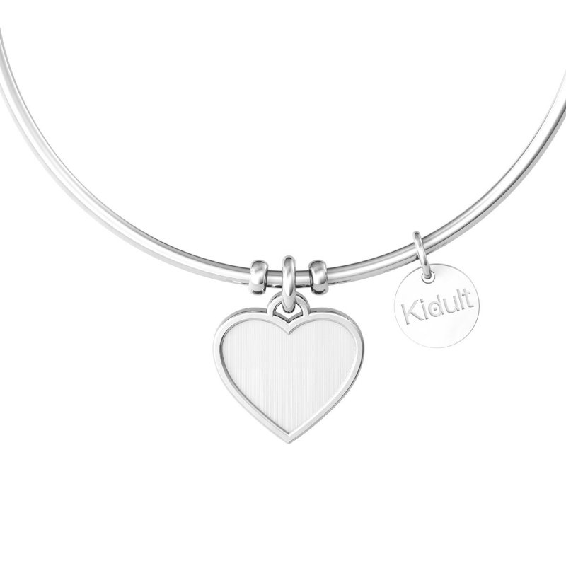 Kidult - Bracciale Bangle - Acciaio 316L - Cristallo
