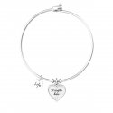 Kidult - Bracciale Bangle - Acciaio 316L - Cristallo