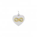 Kidult - Ciondolo In Acciaio 316L - Pvd Giallo - Cuore