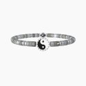 Kidult - Bracciale Yin E Yang | Panta Rei - Acciaio - Agata