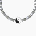 Kidult - Bracciale Yin E Yang | Panta Rei - Acciaio - Agata