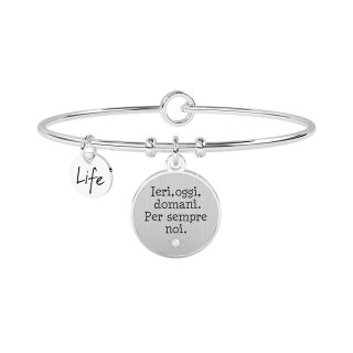 Kidult - Bracciale In Acciaio 316L - Cristalli