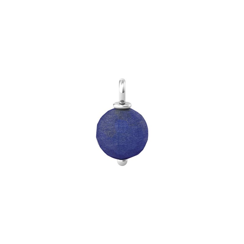 Kidult - Ciondolo In Acciaio 316L - Lapis Faccettato