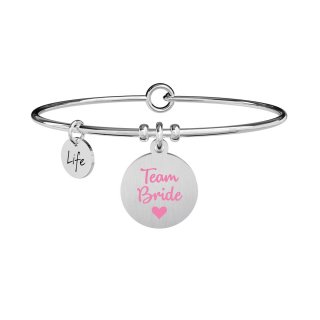 Kidult - Bracciale Bangle - Acciaio 316L - Cristallo