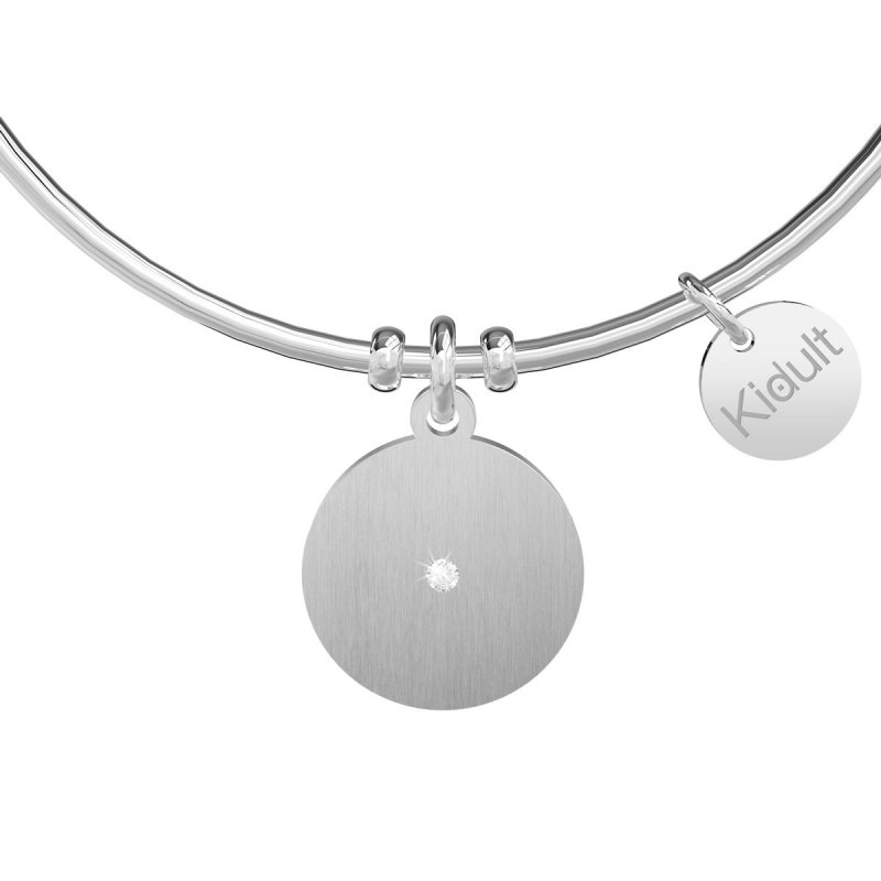 Kidult - Bracciale Bangle - Acciaio 316L - Cristallo