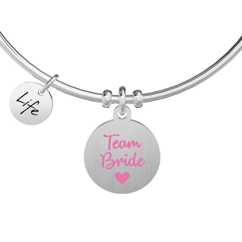 Kidult - Bracciale Bangle - Acciaio 316L - Cristallo
