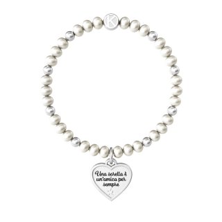 Kidult - Bracciale Con Perle Coltivate - Acciaio 316L